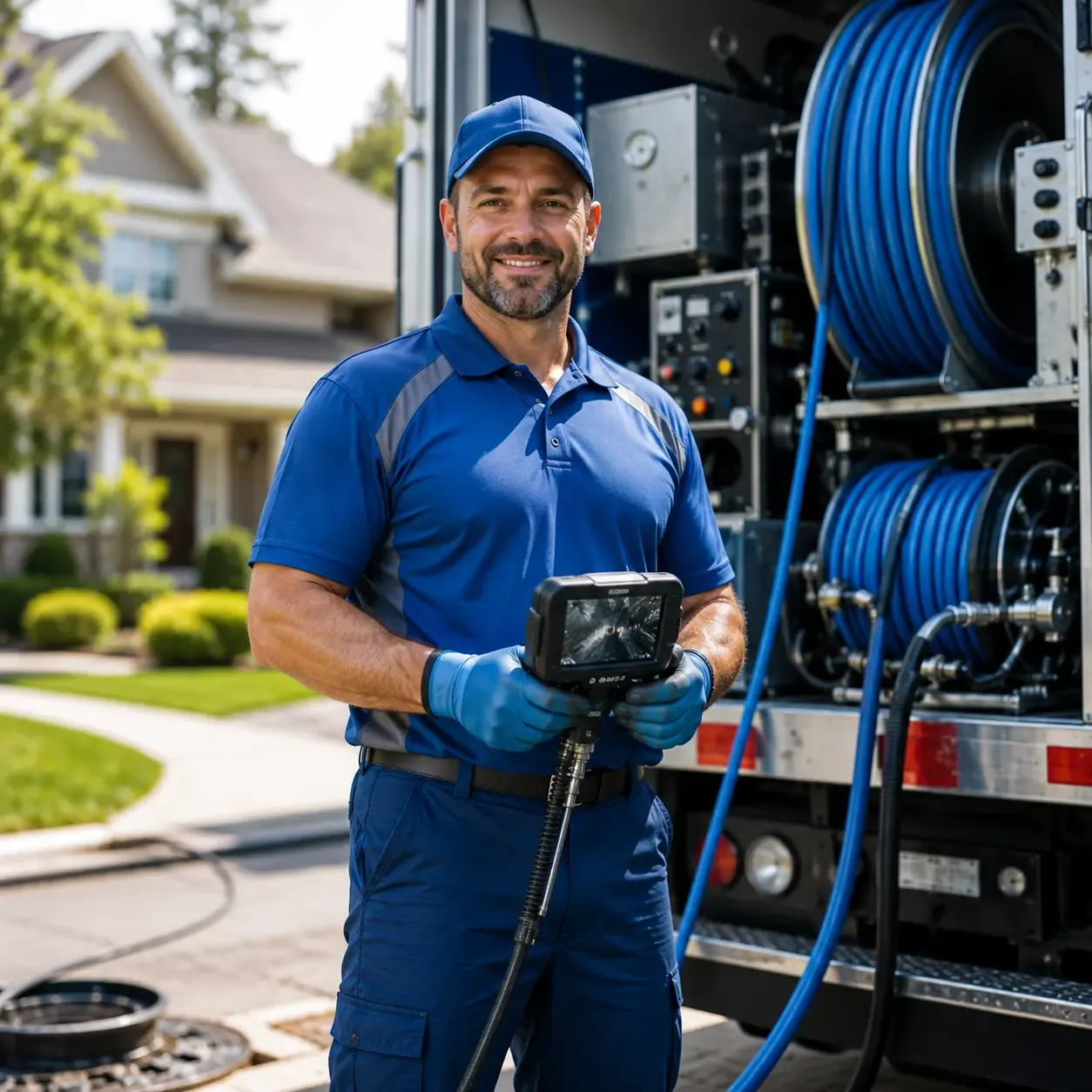 Local outdoor drain cleaning specialists in Waterproof, LA